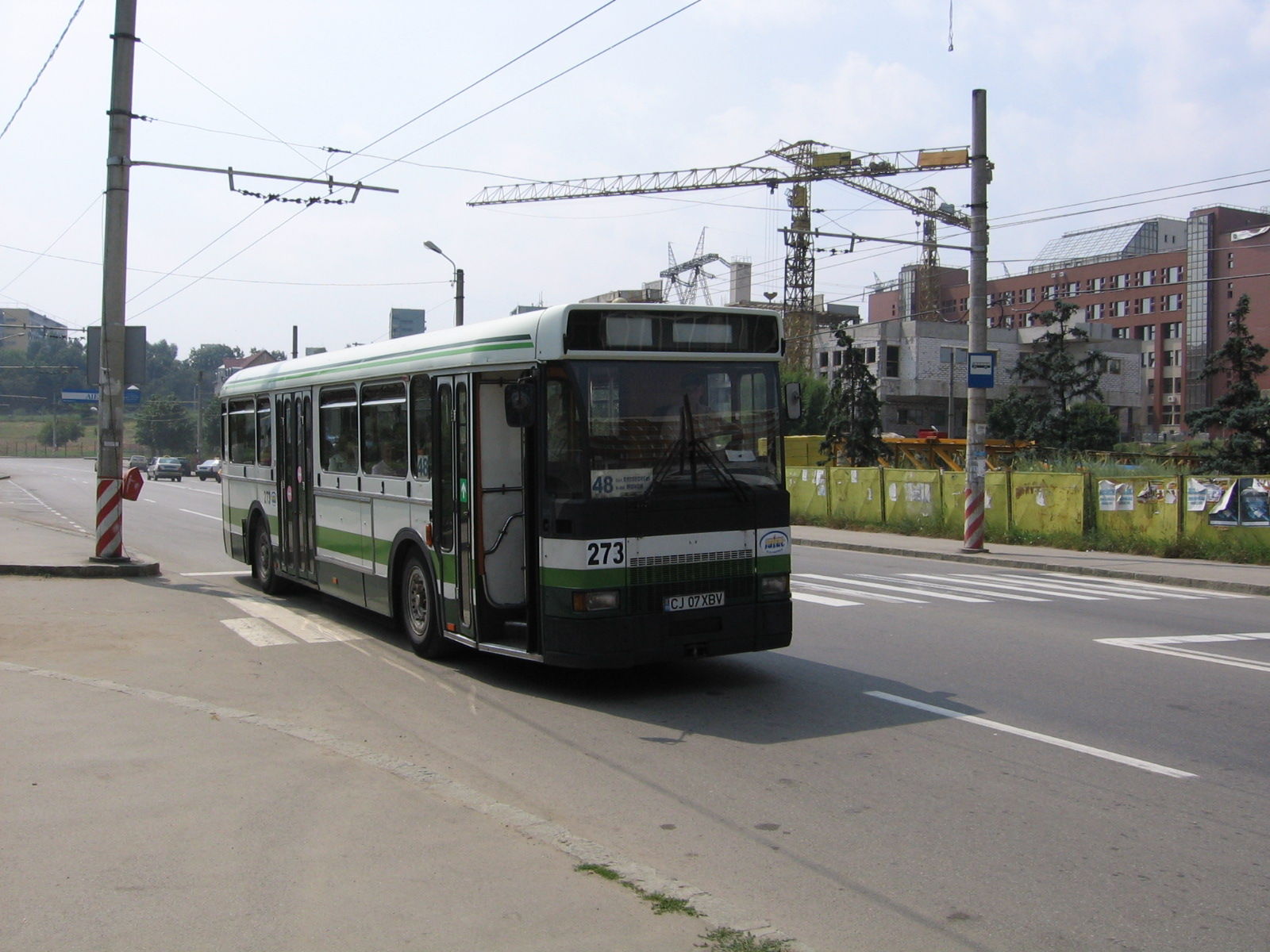 Bus Saviem on line 48 August 1 2005