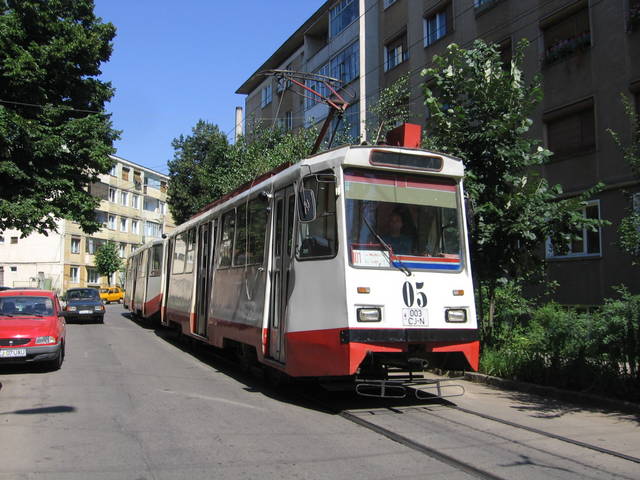 Tramvaiele din Cluj-Napoca _B5_05-101-DR:1
